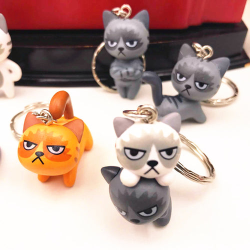 Grumpy Cat Key Chain